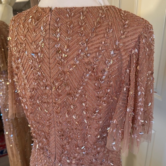 MAC DUGGAL
Embellished Flutter Sleeve Gown - Picture 13 of 17